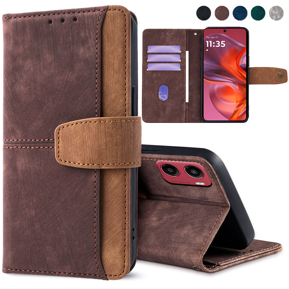 Motorola Tablet Accessories - Etui na telefon z portfelem zapobiegające