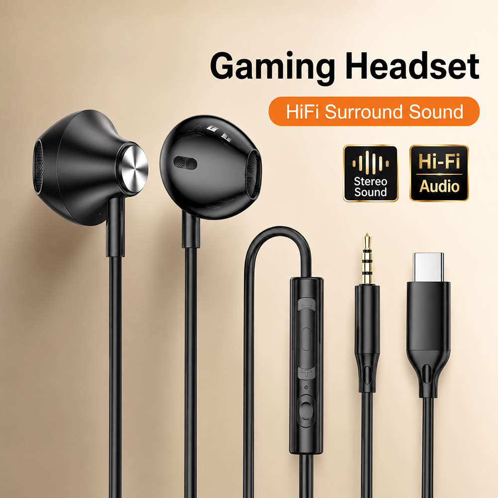 Xiaomi Tablet Accessories - Słuchawki HiFi Surround z mocnym basem