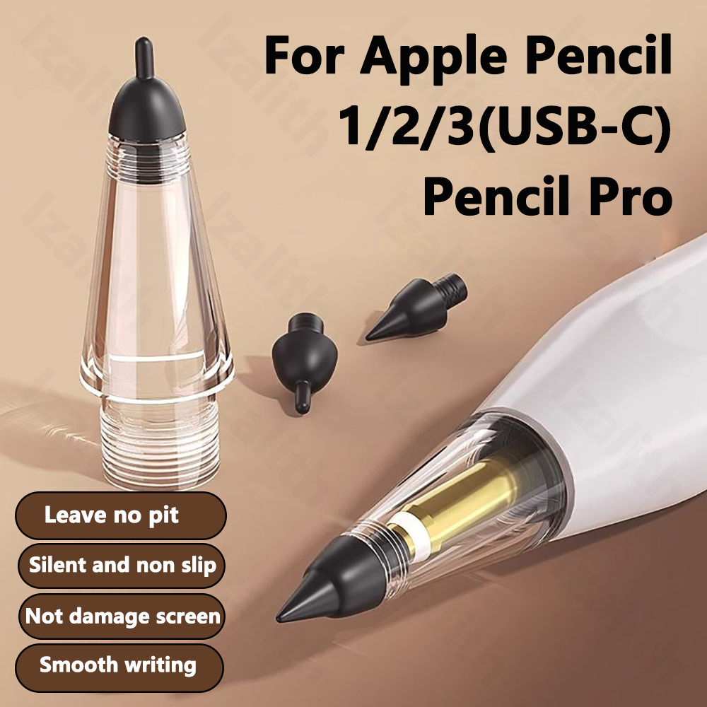 Pen Tablet Accessories - Zdejmowane końcówki zamienne do Apple Pencil