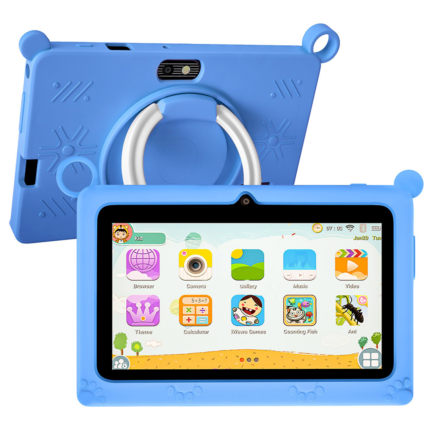 Nowy tablet dla dzieci 5G, 7 c – Kids Tablet With Accessories recenzja i cena