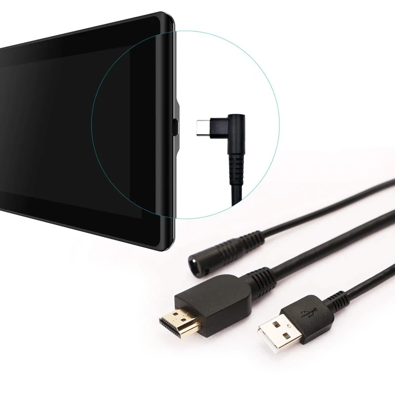 Kabel 3 w 1 CB01 TYLKO kompaty – Huion Tablet Accessories recenzja i cena