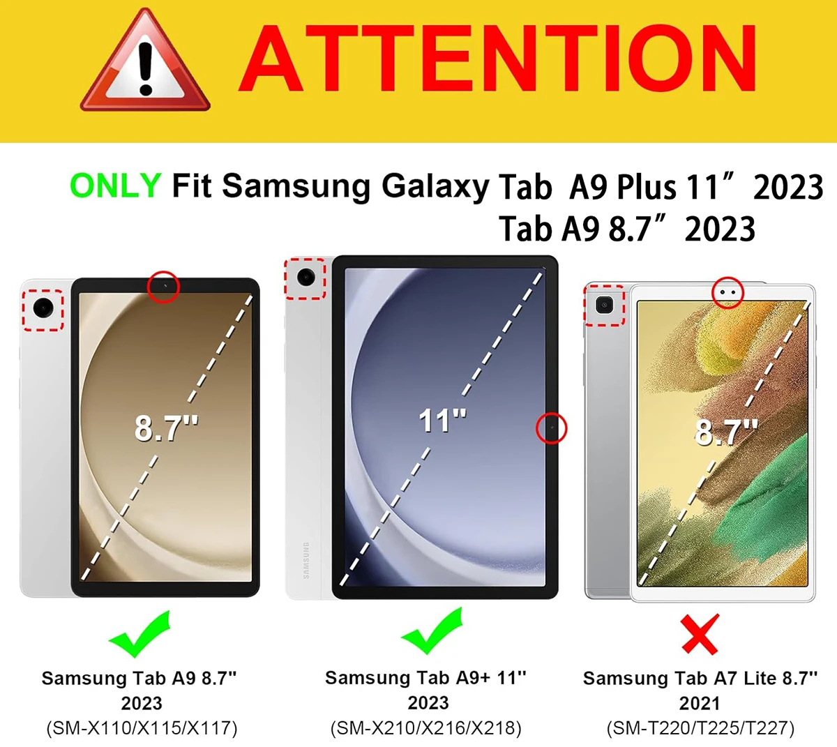 Obrotowe etui na tablet Samsun – Samsung Tablet A9 Accessories recenzja i cena