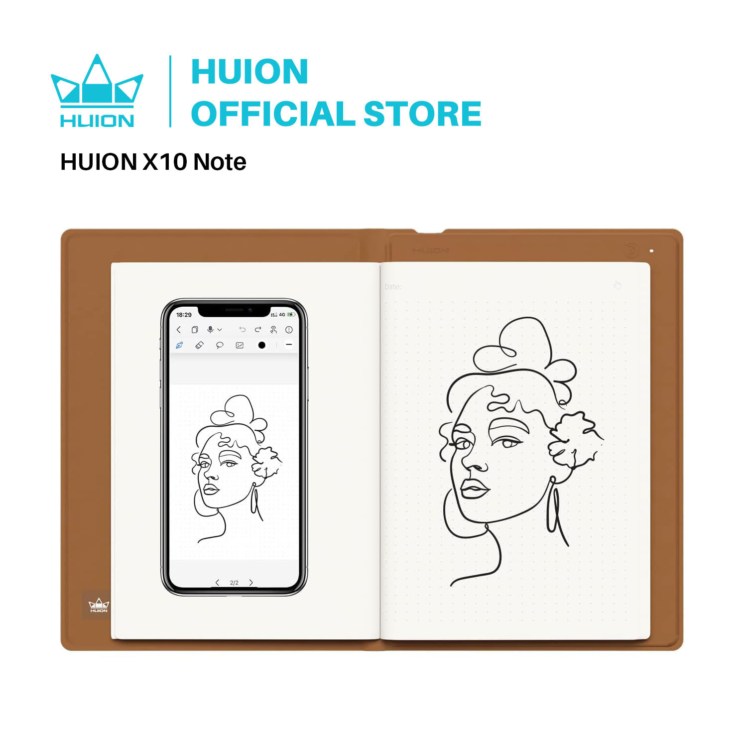 HUION Note 2-w-1 Cyfrowy Notat – Huion Tablet Accessories recenzja i cena