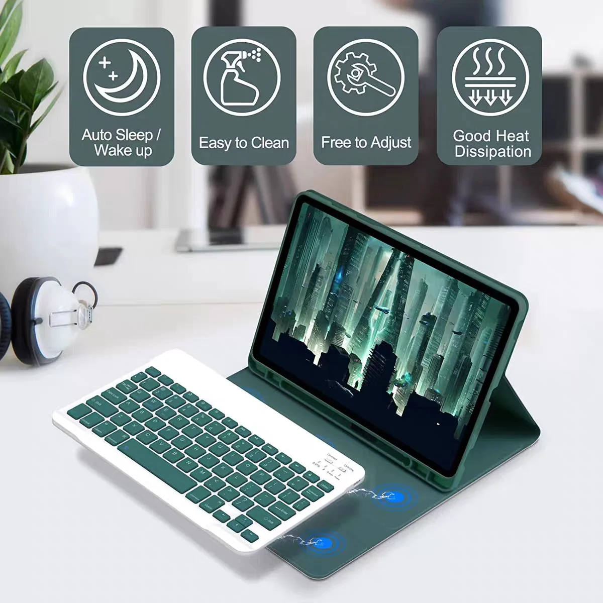 NOWOŚĆ dla Samsung Tab S8 S9 S – Samsung Tablet Keyboard Accessories recenzja i cena