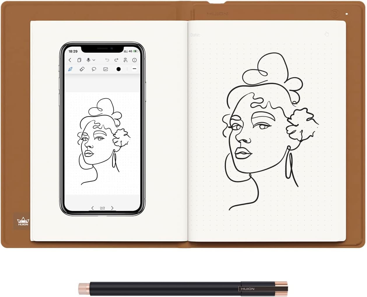 huion note 2 em 1 cyfrowy nota – Huion Tablet Accessories recenzja i cena