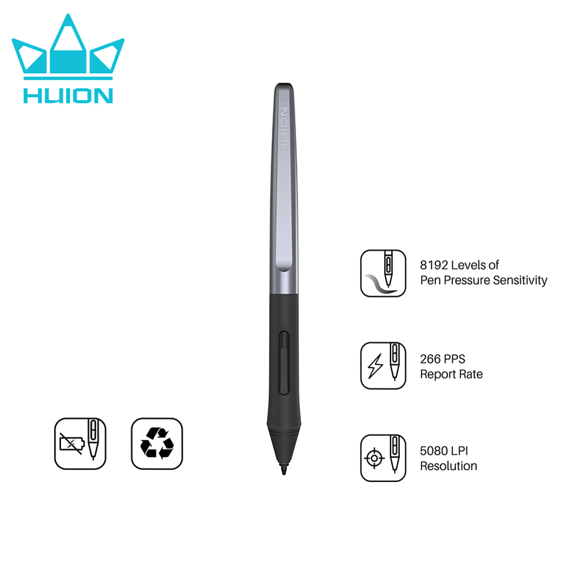 HUION PW100 rysik bezbateryjny – Huion Tablet Accessories recenzja i cena