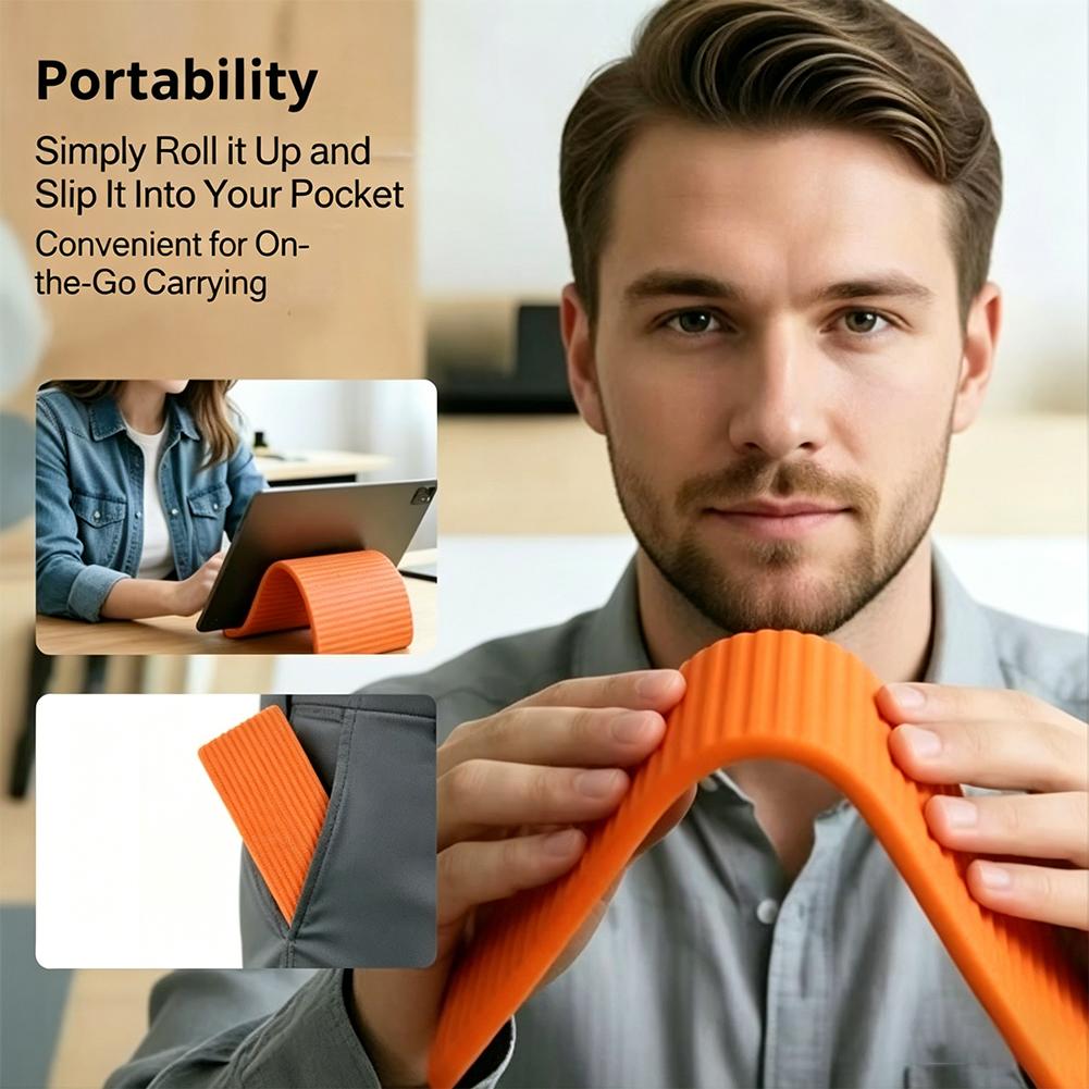Przenośny silikonowy uchwyt na – Useful Tablet Accessories recenzja i cena