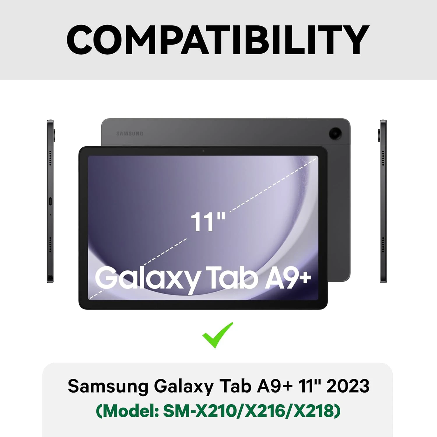 Etui na Samsung Galaxy Tab A9  – Samsung Tablet Keyboard Accessories recenzja i cena