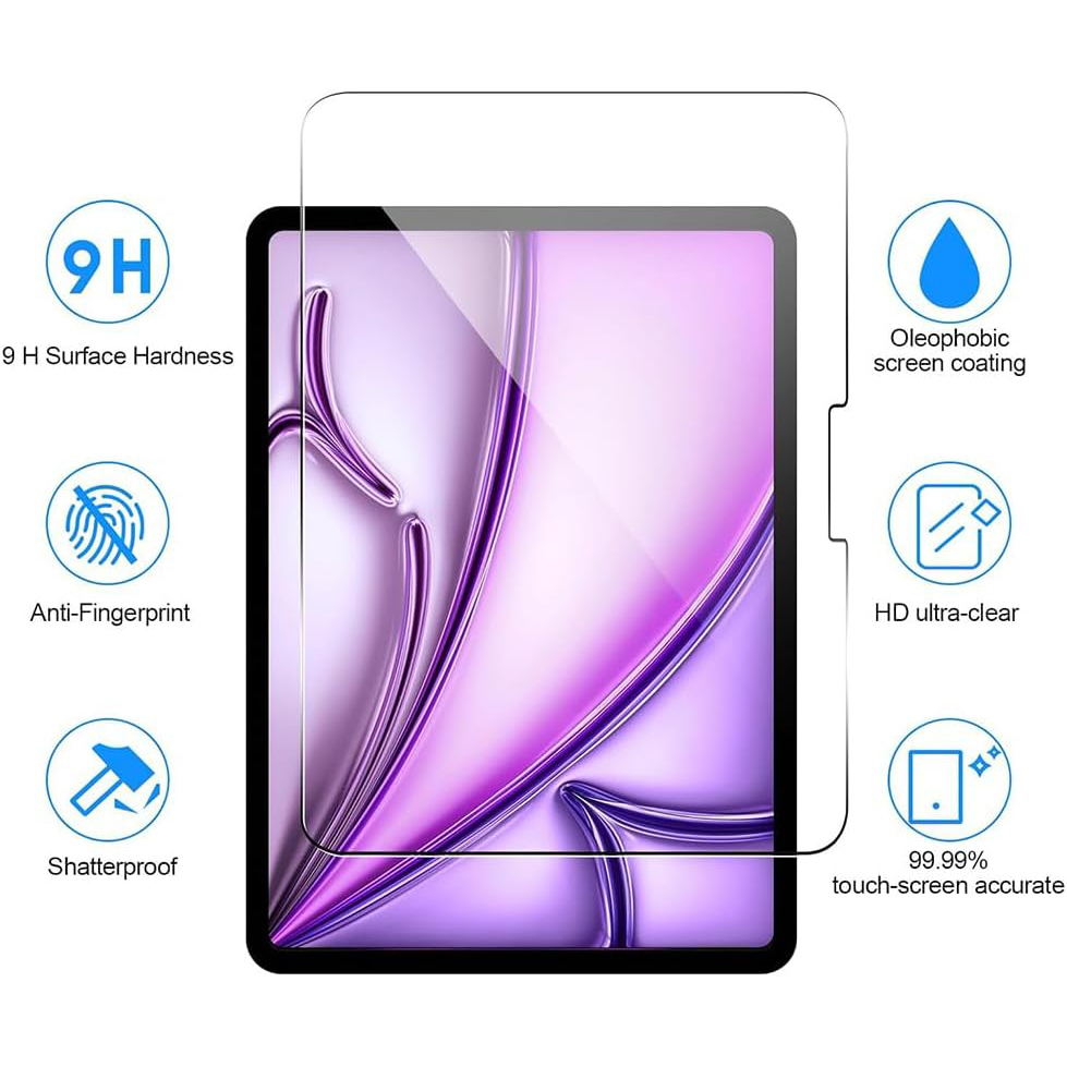 2 sztuki szkła hartowanego 9H  – Temu Tablet Accessories recenzja i cena