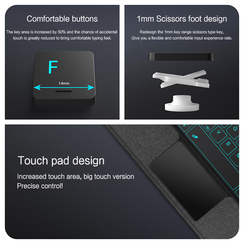 Etui z klawiaturą Magic Keyboa – Redmi Tablet Accessories recenzja i cena