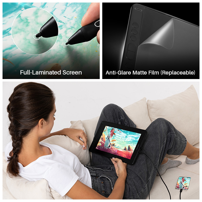 HUION Kamvas 12 Tablet Graficz – Huion Tablet Accessories recenzja i cena