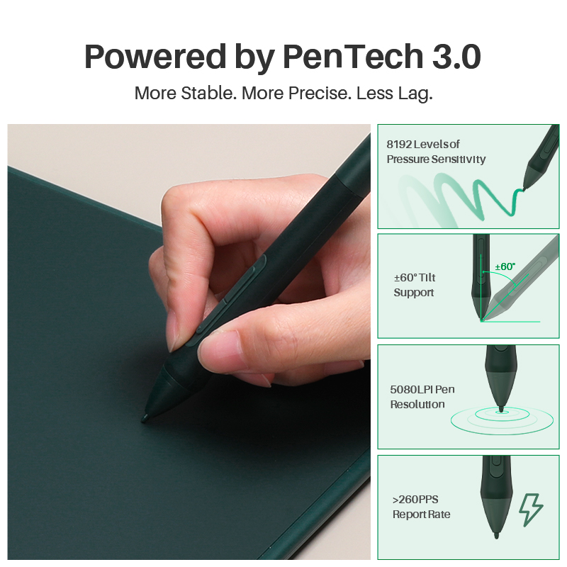 Huion Inspiroy 2 M H951P Table – Huion Tablet Accessories recenzja i cena