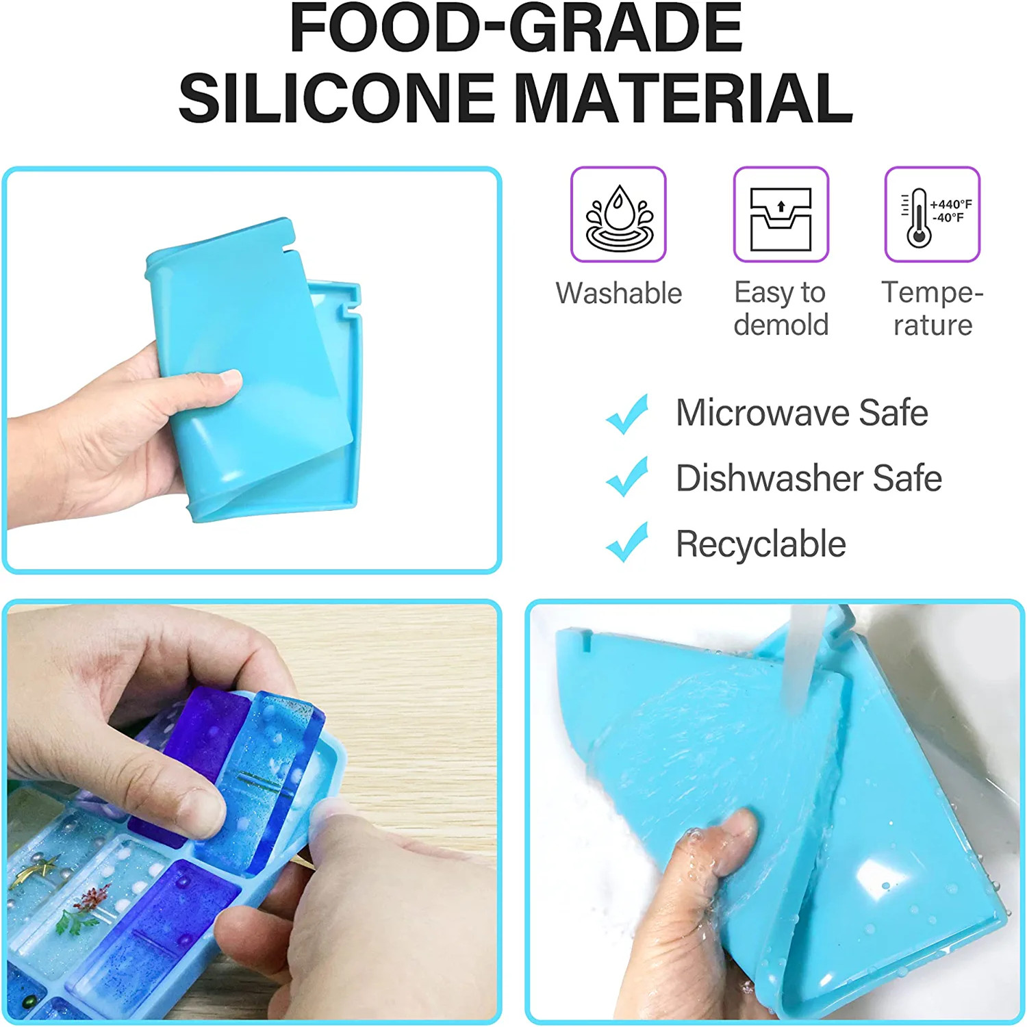 Domino formy silikonowe żywicy – Tablet Accessories Kit recenzja i cena