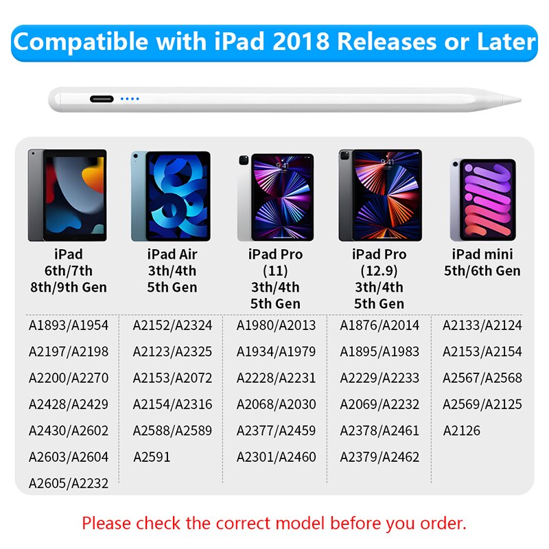 Dla Apple Pencil Palm Rejectio – Ipad Pencil Stylus recenzja i cena
