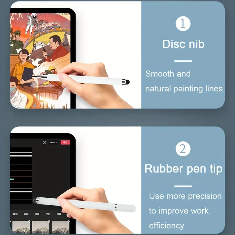 Rysik 2w1 Uniwersalny tablet d – Pen Tablet Accessories recenzja i cena